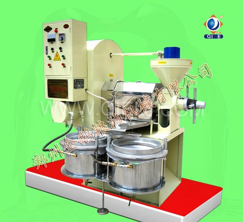 6YL-80RL型冷热两用多功能螺旋榨油机(图1)